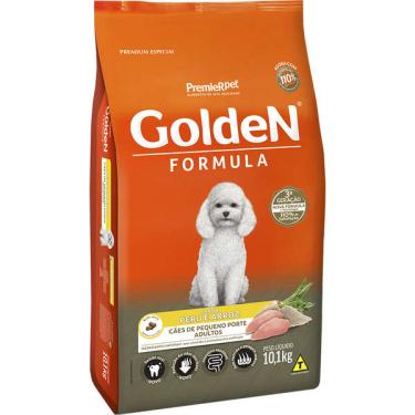 Imagem de Ração Seca PremieR Pet Golden Formula Peru & Arroz para Cães Adultos de Pequeno Porte - 10,1 Kg