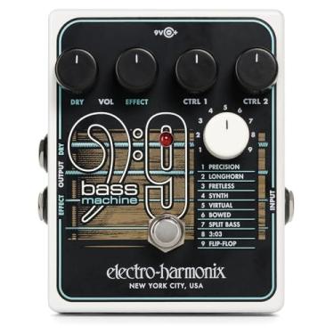 Imagem de Electro-Harmonix Pedal Simulador de Baixo Bass9 Machine, MuHk-269260, Precision, Pedal de Efeito de Baixo, Pedal