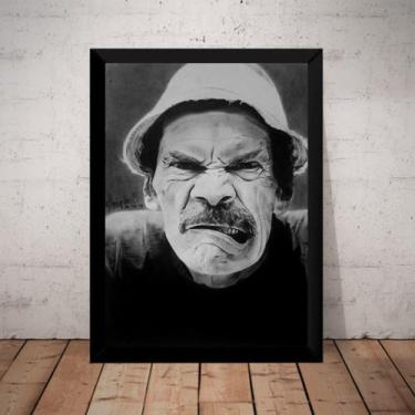 Imagem de Quadro Seu Madruga Chaves Dom Ramon Valdes Arte Moldurada - Fanarte