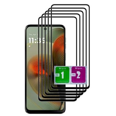 Imagem de 5x Pelicula Vidro 3d Proteção Temperado Para Moto G55 - Mustangshop