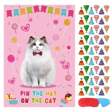 Imagem de Jogo de Festa: Encontre o Chapéu do Gato - Festa de Aniversário Infant
