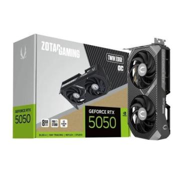 Imagem de Placa de Video Zotac RTX 5050 Twin Edge OC 8gb GDDR6 128bits ZTB50500H