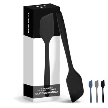 Imagem de Misen Espátula de silicone antiaderente – pode ser lavada na lava-louças, resistente ao calor – Ferramenta de cozinha versátil de nível profissional para panquecas, ovos e assar – Utensílio de