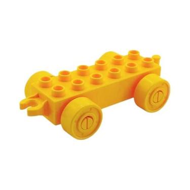 Imagem de Blocos De Montar Grandes: Carro Esportivo, Ônibus, Jipe E Caminhão Com