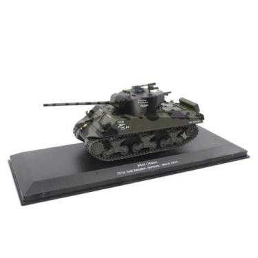 Imagem de Tanque De Guerra M4A3 761ST Battalion Alemanha 1944 1/43 - Diecast Mas