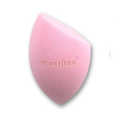 Imagem de Makelovers Esponja Ep10 Gota Chanfrada Para Maquiagem Macrilan - Rosa Claro Macrilan - Sem Latex