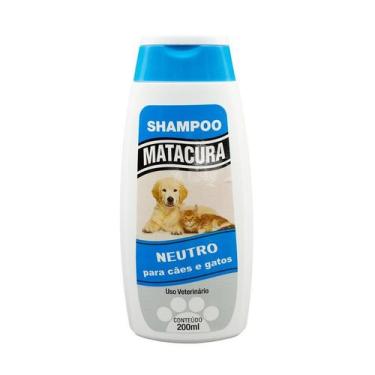 Imagem de Shampoo Neutro Matacura para Cães e Gatos 200ml