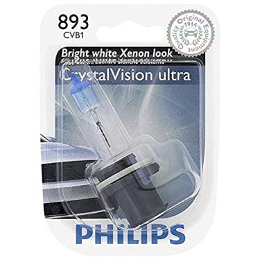 Imagem de Philips 893 CrystalVision Lâmpada de neblina branca ultra brilhante, pacote com 1