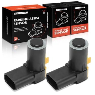 Imagem de A-Premium Sensor de assistência de estacionamento de reserva frontal reverso de 2 peças compatível com modelos selecionados Maserati e Ferrari - GranTurismo 2008-2012, GranCabrio 2010-2011, 599 GTB