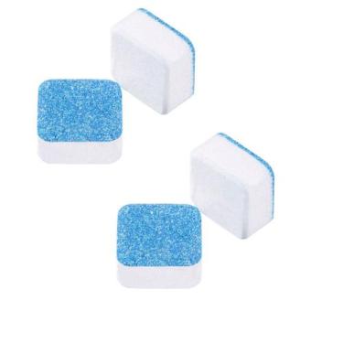 Imagem de 4 Tabletes Pastilha Limpeza Máquina Lavar Roupas - Lullu Person