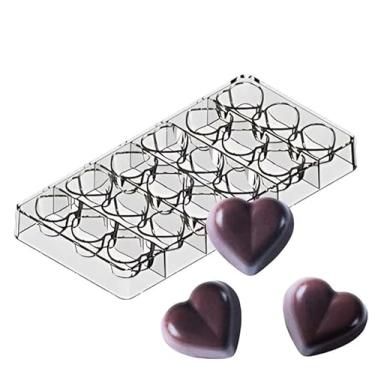 Imagem de Forma Chocolate Bombom 20g Tábata Romero Coração Bluestar