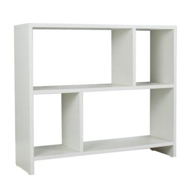 Imagem de Rack Nicho Aparador Branco Para Tv Sala Quarto Escritorio