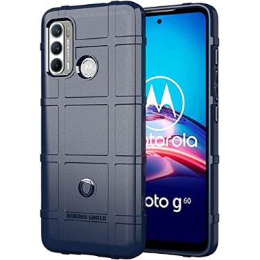 Imagem de Monwutong Capa de ajuste fino para Moto G60, capa para Moto G60S, capa para Moto G40 Fusion, capa robusta durável com grau militar à prova de choque e capa protetora para lente de câmera para Moto G60