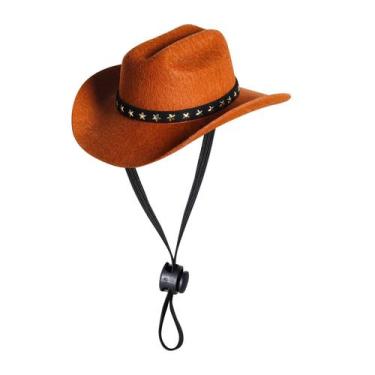 Imagem de Fantasia de cowboy para animais de estimação, boné de cosplay choyaxo 