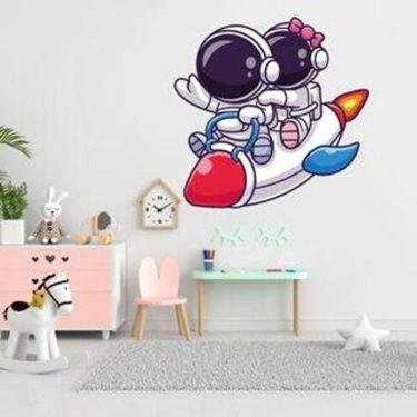 Imagem de Adesivo De Parede Irmãos Astronautas Mod01