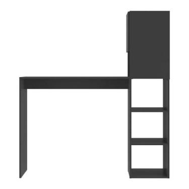 Imagem de Armário De Cozinha E Mesa/bancada Multimóveis Preto - MULTIMOVEIS