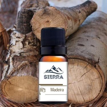 Imagem de Essência para Difusor Elétrico Aromatizador e Umidificador de Ar Hidrossolúvel Aromaterapia Óleo Essencial 10ml (Madeira)