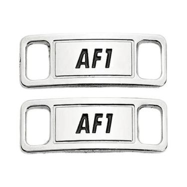 Imagem de Fivela De Cadarço De Metal Unissex Para Tênis AF1, Cadarços Planos, Ac