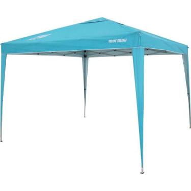 Imagem de Tenda Gazebo Dobrável Alum. 3,00 X 3,00 m Turquesa - Mormaii