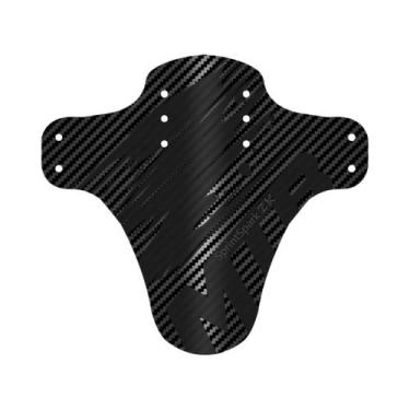 Imagem de Para-lama De Bicicleta Ultraleve Com Padrão De Carbono Para Roda Diant