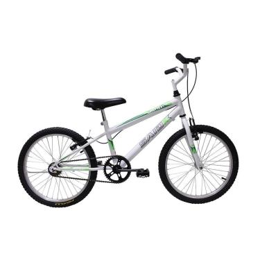 Imagem de Bicicleta Aro 20 Bike Infantil Meninos Masculino Saidx Branca