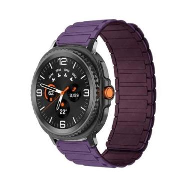 Imagem de Pulseira Magnética De Silicone Para Samsung Galaxy Watch 40mm 44mm 46m