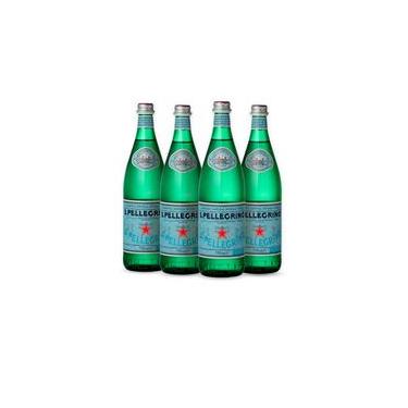 Imagem de Kit 4 San Pellegrino Água Mineral Gaseificada (750ml)