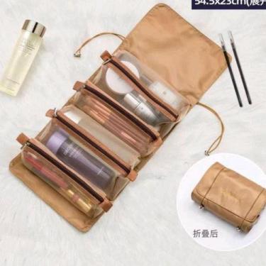 Imagem de Necessaire Organizadora Feminina Viagem Mala Higiene - ALWY, Branco na