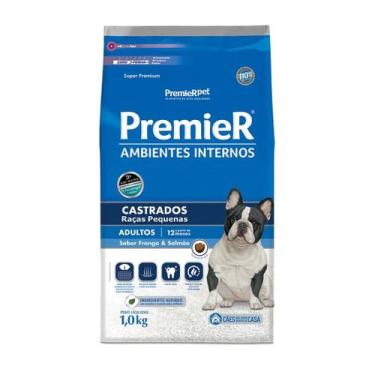 Imagem de Ração Premier Ambientes Internos Cães Castrado 1 Kg - PREMIER PET, 300
