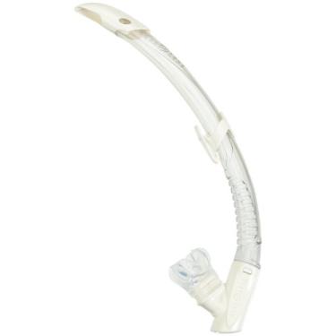 Imagem de SNORKEL AQUA LUNG MODELO AIR FLEX C/VALVULA, BRANCO ÁRTICO