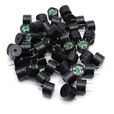 Imagem de Yootop 50 peças 3-5 V 160 Ohm alto-falante eletrônico passivo 2 terminais mini alto-falante 12 x 8,2 mm