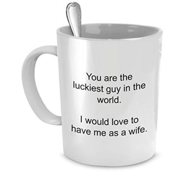 Imagem de Caneca engraçada para marido – presentes da esposa – lindo e incrível amor sarcástico