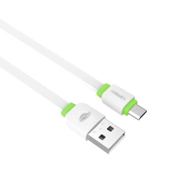 Imagem de Cabo Para Celular USB x Micro USB C3Tech CB-100 1m Branco