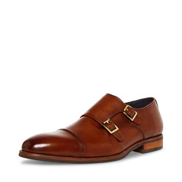 Imagem de Steve Madden Mocassim masculino Teon Monk-Strap, Couro bronzeado, 44