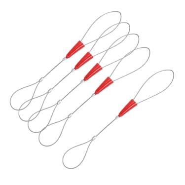 Imagem de ＫＬＫＣＭＳ 5x cabo extrator peixe prendedor de cabo portátil forte 240mm cabo chicote de fios prendedor de fio para parede elétrica pesca elétrica