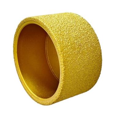 Imagem de shamjina Rebolo de concreto, ferramenta de chanfro de cabeça de moagem, disco de rebolo multiuso acessório, para telhas de alvenaria cerâmica, 40mm