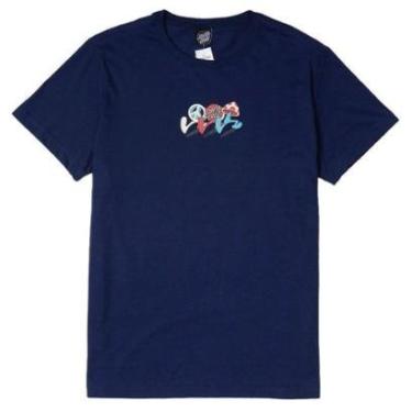 Imagem de Camiseta Santa Cruz Journey Azul Marinho-Unissex