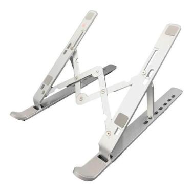 Imagem de Suporte Para Notebook Laptop Ergonomico Dobravel De Aluminio - Dc Impo