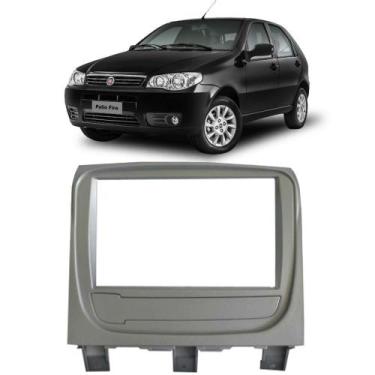 Imagem de Moldura Painel 2 Din Palio Weekend Siena Strada 7" Multimidia Dvd Som 