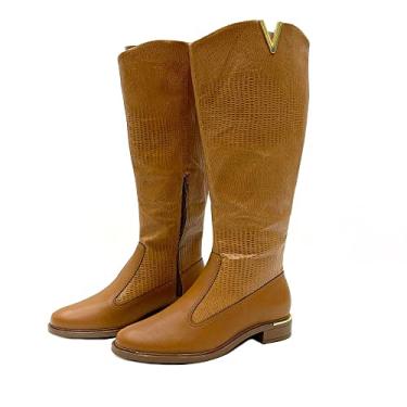 Imagem de Bota Vizzano Cano Alto Napa Lezard Feminina 3077114