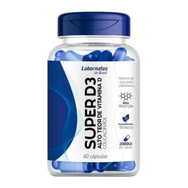 Imagem de Vitamina D 2000UI 60cáps. - Colecalciferol - Labornatus
