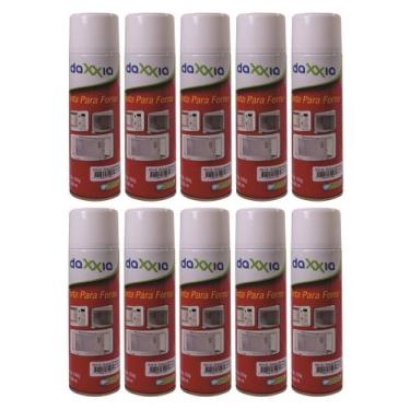 Imagem de 10 Unidades Spray Tinta Branca Forno Microondas Daxxia 300ml