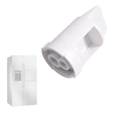 Imagem de Plugue de desvio de água para geladeira WR17X33825 para GE General Electric Hotpoint Kenmore/Sears RCA peças de geladeira GNE27JMMTFES GWE19JMLKFES GSS23GMKRCES Substituir Xwf WR17X30044