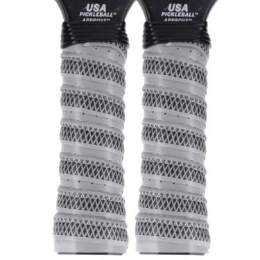 Imagem de PICKLETECH Fita adesiva AMA Sport Pickleball para remo - pacote com 2 - envoltório de substituição perfurado em relevo para raquete de pickleball - superfície aderente com absorção de umidade -