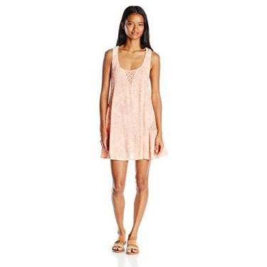 Imagem de Rip Curl Vestido juvenil Dakota Rose estampado, Pêssego, G