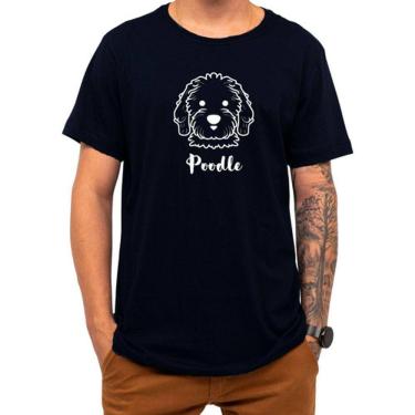 Imagem de Camiseta Pet Poodle Cachorro Cão Raça Presente Natal Roupa
