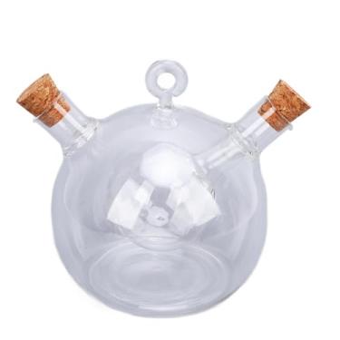 Imagem de Distribuidores de óleo e Vinagre Premium Conjunto de 2, Prova de Vazamento, Vazamento de Precisão, Design Elegante para Refeições de Cozinha, Ideal para Azeite de Azeite (estilo 1)