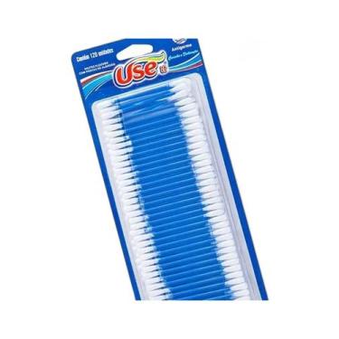 Imagem de Cotonete Hastes Flexíveis Pontas de Algodão com Antgerme 120 un - Use