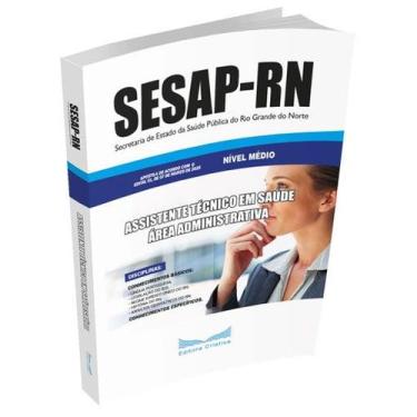 Imagem de Apostila SESAP RN 2025  Assistente Técnico em Saúde  Área Administrati