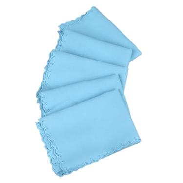 Imagem de Pano de Piano 5pcs para Instrumentos Musicais, Tamanho Grande, Uso Não Tecido, Versátil para Guitarra, Baixo, Violino e Muito Mais (Branco) (Amarelo) (Azul)